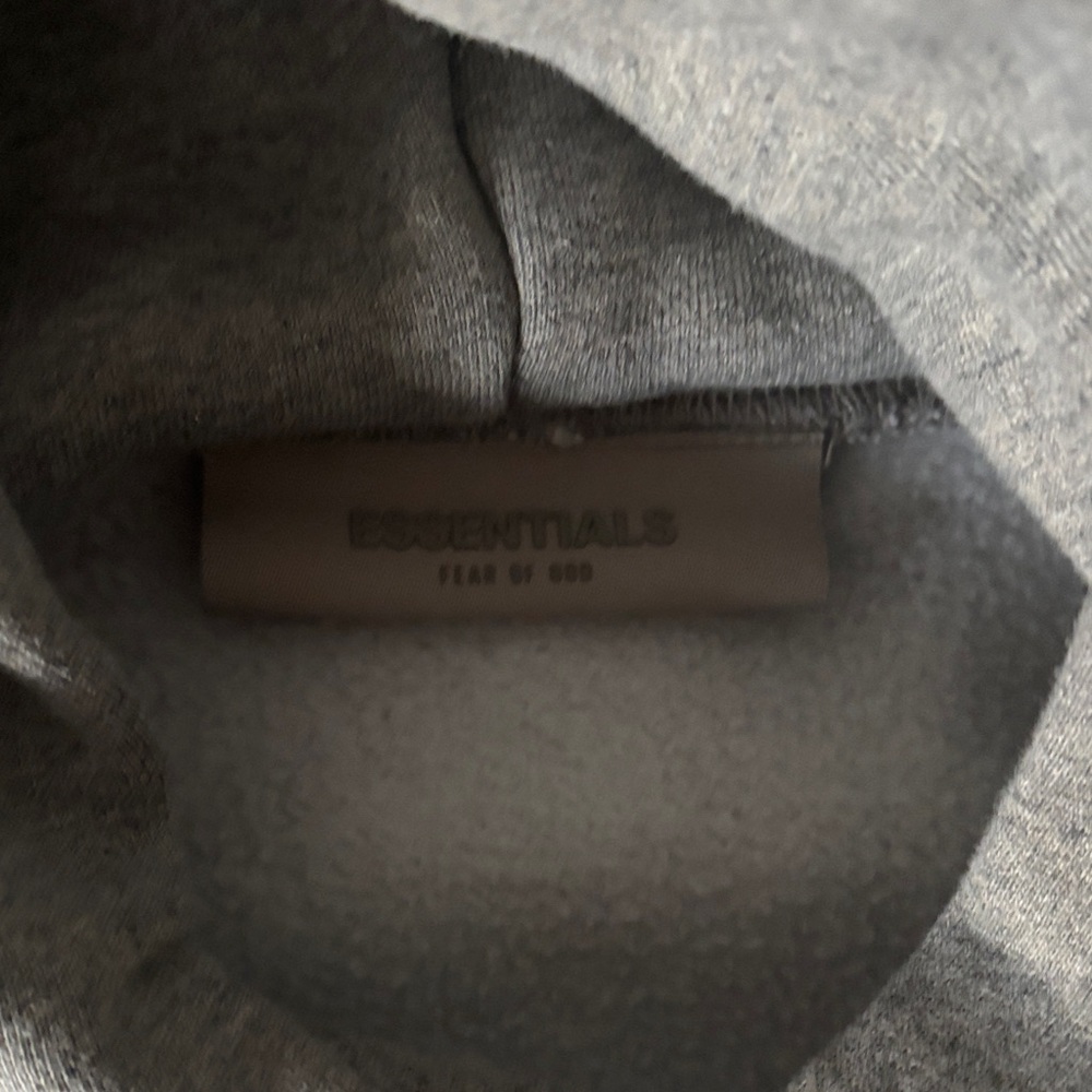 Essentials Gray Hoodie - image 2
